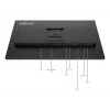 Monitor Lenovo ThinkVision T27UD-40, 68,6 cm (27 polegadas), 3840 x 2160 píxeis, 4K Ultra HD, LCD, 6 ms, Preto