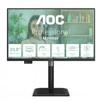 Monitor de computador AOC 24P4U 60,5 cm (23,8 polegadas) 1920 x 1080 píxeis Full HD Preto