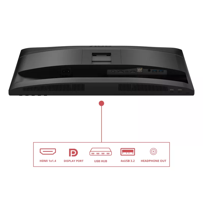 Monitor de computador AOC E4 24E4CV 60,5 cm (23,8 polegadas) 1920 x 1080 píxeis Full HD LED Preto