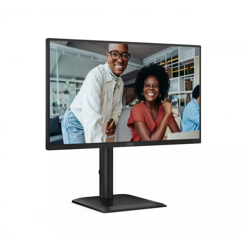 Monitor de computador AOC E4 24E4CV 60,5 cm (23,8 polegadas) 1920 x 1080 píxeis Full HD LED Preto