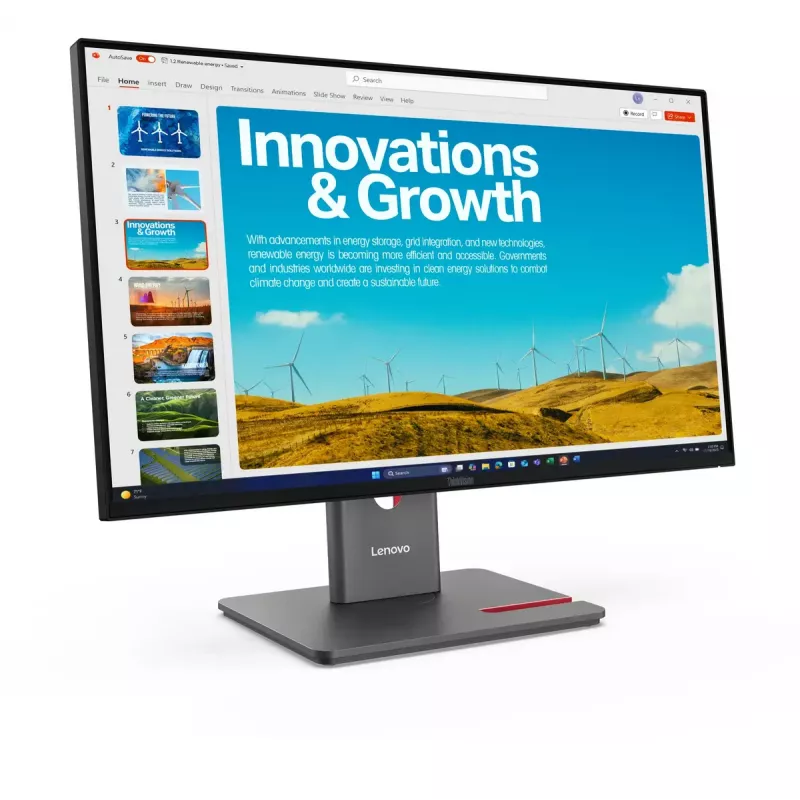 Monitor Lenovo ThinkVision P24QD-40 23,8 polegadas Quad HD LCD 2560 x 1440