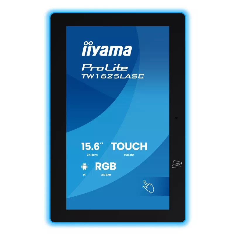 Monitor iiyama TW1625LASC-B3PNR 15.6 polegadas Touchscreen LED 1920x1080