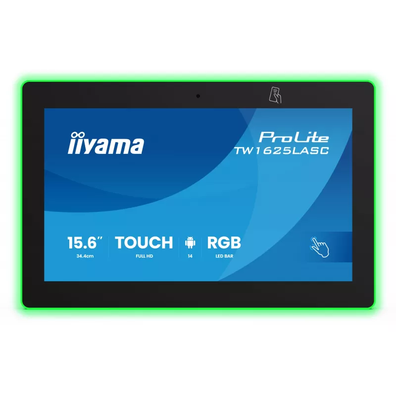 Monitor iiyama TW1625LASC-B3PNR 15.6 polegadas Touchscreen LED 1920x1080