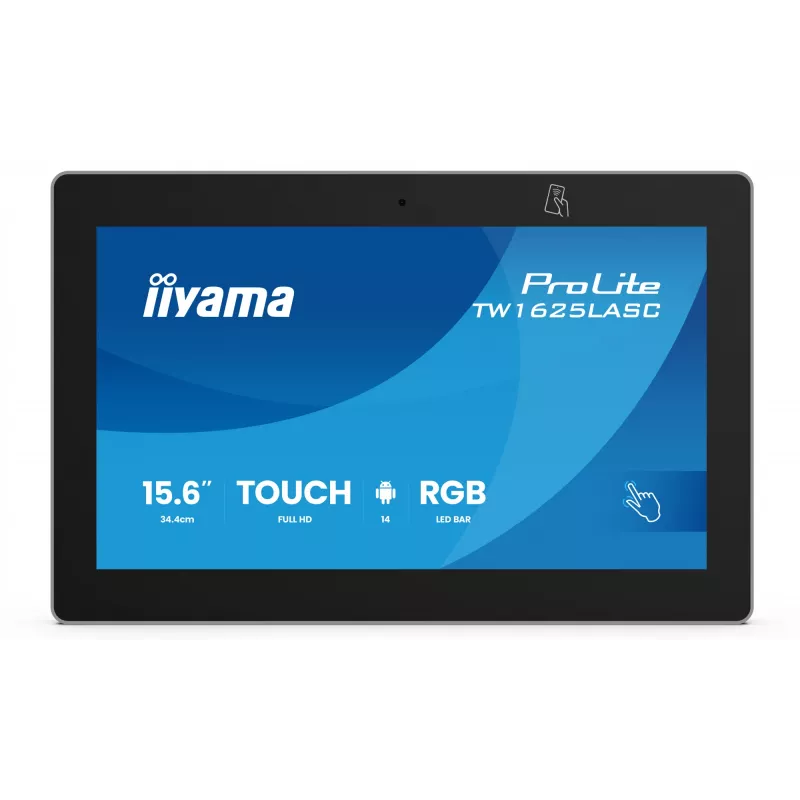 Monitor iiyama TW1625LASC-B3PNR 15.6 polegadas Touchscreen LED 1920x1080