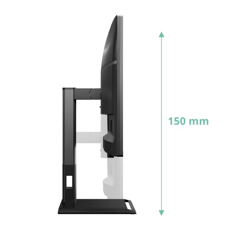 Monitor de computador AOC Q27P4U 68,6 cm (27 polegadas) 2560 x 1440 píxeis Wide Quad HD Preto