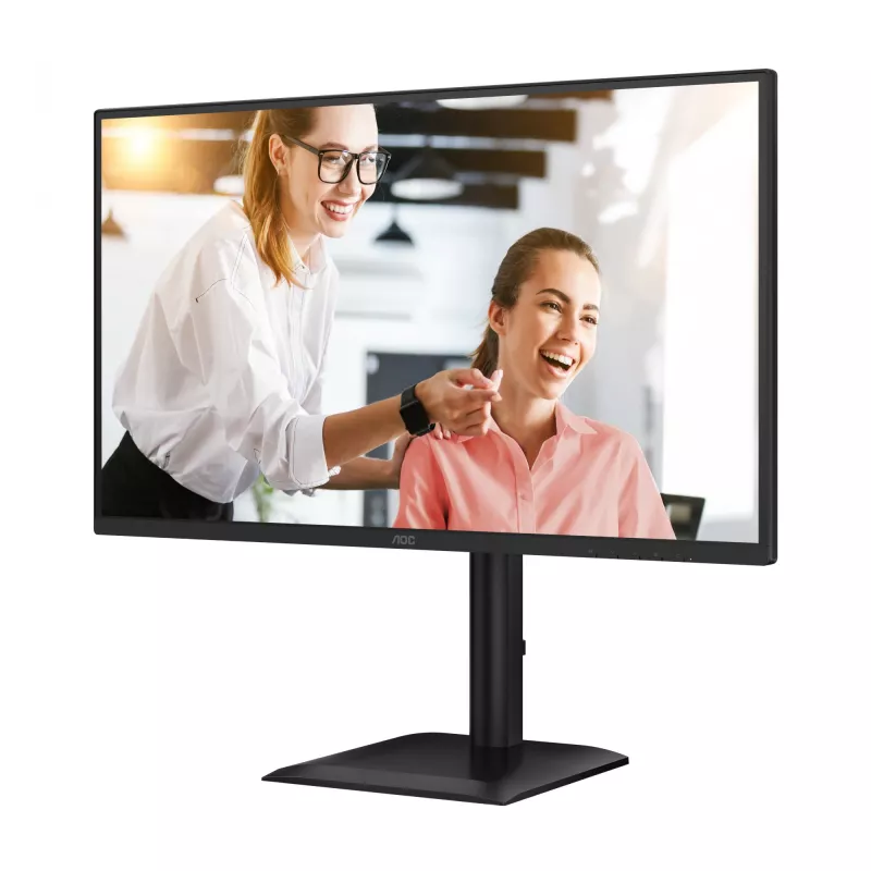 Monitor de computador AOC E4 Q27E4CV 68,6 cm (27 polegadas) 2560 x 1440 píxeis Quad HD LED Preto