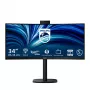 Monitor de computador Philips 3000 series 34B2U3600CH/00 86,4 cm (34 polegadas) 3440 x 1440 píxeis Wide Quad HD LCD Preto