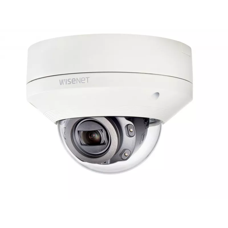 Câmara dome IR antivandalismo HANWHA - Xnv-6080r - 2mpix H.265