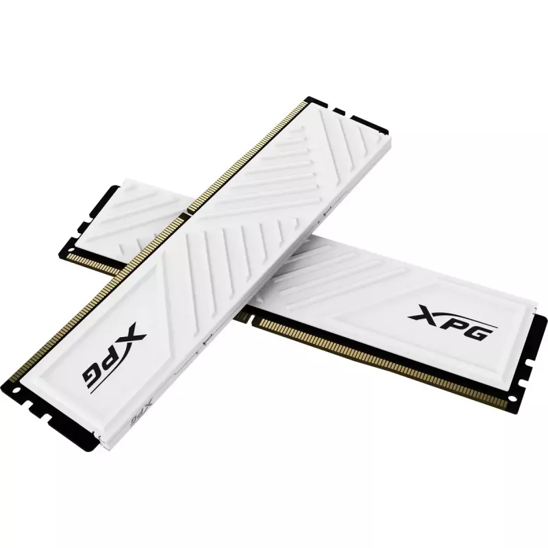 DIMM 32 GB DDR4-3200, memória branca, AX4U320032G16A-SWHD35, XPG GAMMIX D35, INTEL XMP