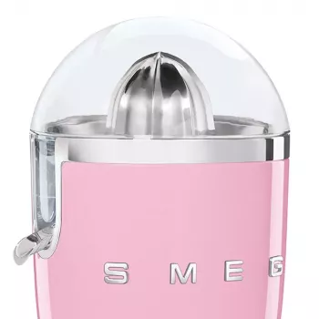Espremedor de citrinos elétrico Smeg CJF11PKEU 70 W Rosa Aço inoxidável