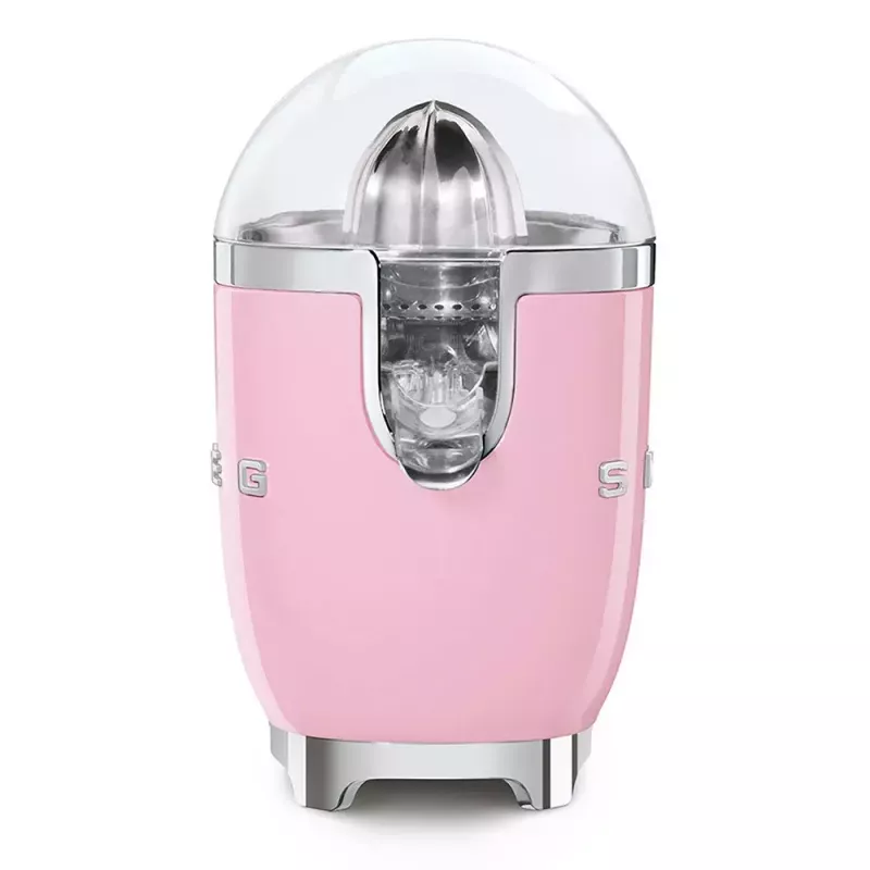Espremedor de citrinos elétrico Smeg CJF11PKEU 70 W Rosa Aço inoxidável