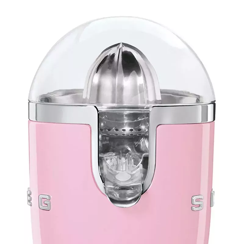 Espremedor de citrinos elétrico Smeg CJF11PKEU 70 W Rosa Aço inoxidável