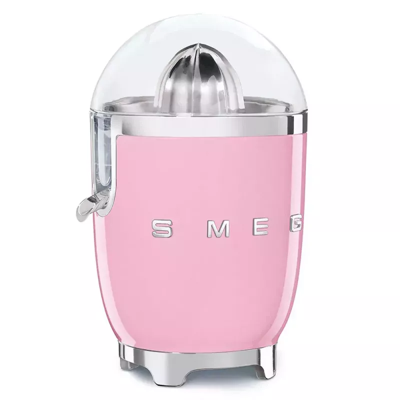 Espremedor de citrinos elétrico Smeg CJF11PKEU 70 W Rosa Aço inoxidável