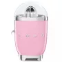 Espremedor de citrinos elétrico Smeg CJF11PKEU 70 W Rosa Aço inoxidável