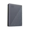 Disco externo WESTERN DIGITAL – My Passport – 4 TB – USB-C/A 3.2 Gen 1 – Cinzento
