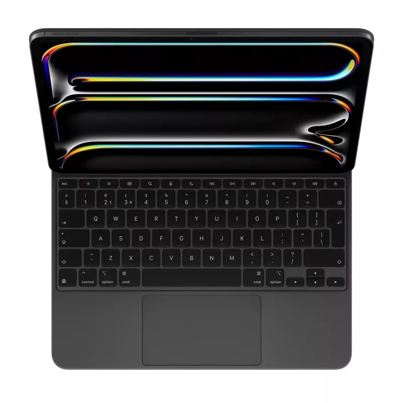 Teclado APPLE Magic para iPad Pro 13 polegadas (M4) – Preto – Inglês Britânico