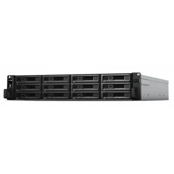 Conjunto de discos Synology RXD1219sas 0 TB Preto Cinzento