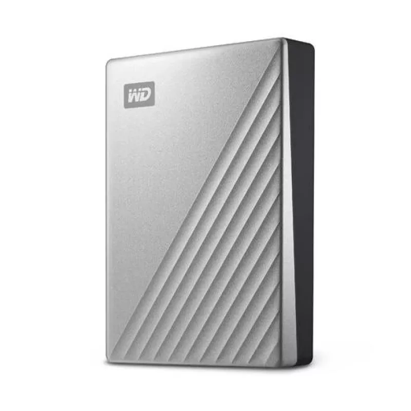 Disco WESTERN DIGITAL - MY PASSPORT ULTRA - 1 TB - USB-C 3.2 Gen 1 - Prateado