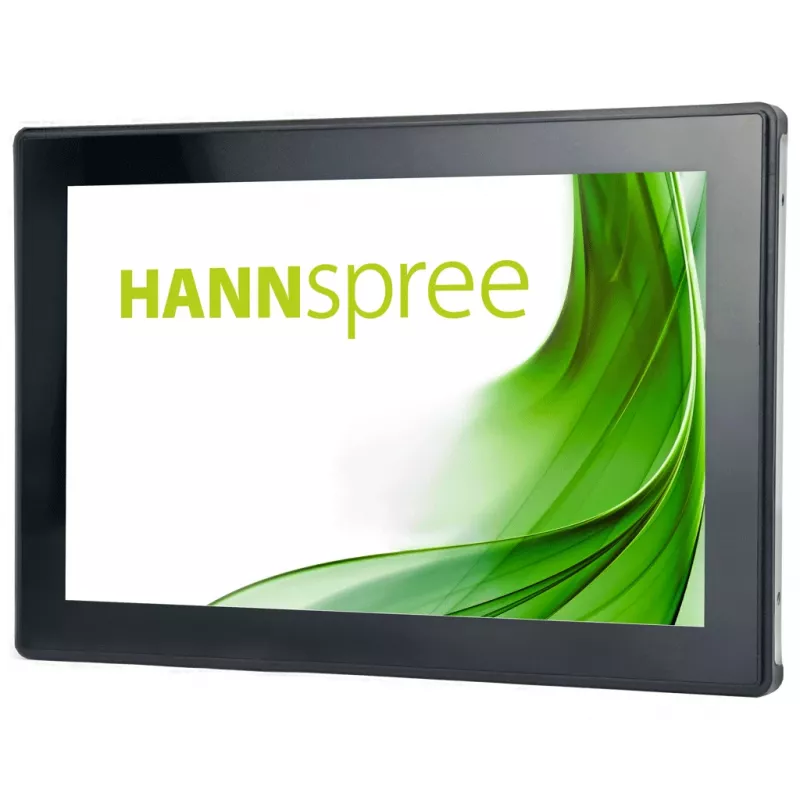 Ecrã plano de sinalização digital Hannspree Open Frame HO 105 HTB 25,6 cm (10,1 polegadas) LCD 350 cd/m² HD Preto Ecrã tátil