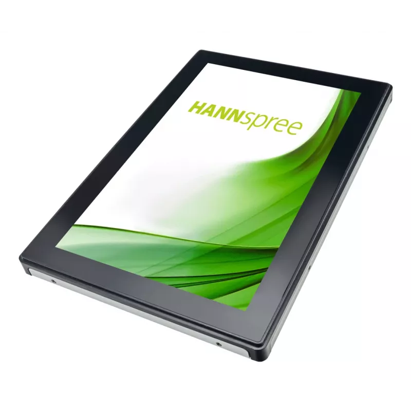 Ecrã plano de sinalização digital Hannspree Open Frame HO 105 HTB 25,6 cm (10,1 polegadas) LCD 350 cd/m² HD Preto Ecrã tátil