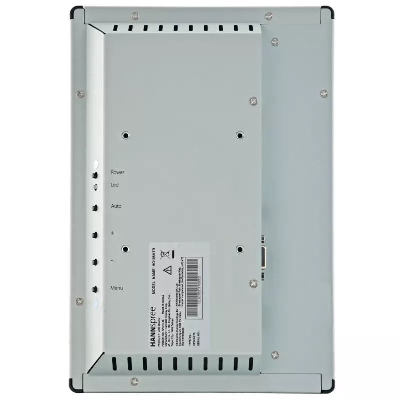 Ecrã plano de sinalização digital Hannspree Open Frame HO 105 HTB 25,6 cm (10,1 polegadas) LCD 350 cd/m² HD Preto Ecrã tátil