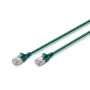 Cabo de rede fino DIGITUS - CAT6A - F-FTP - 1m - verde