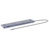 Dock/Hub Manhattan USB-C 10 portas 4K 60Hz Power Delivery