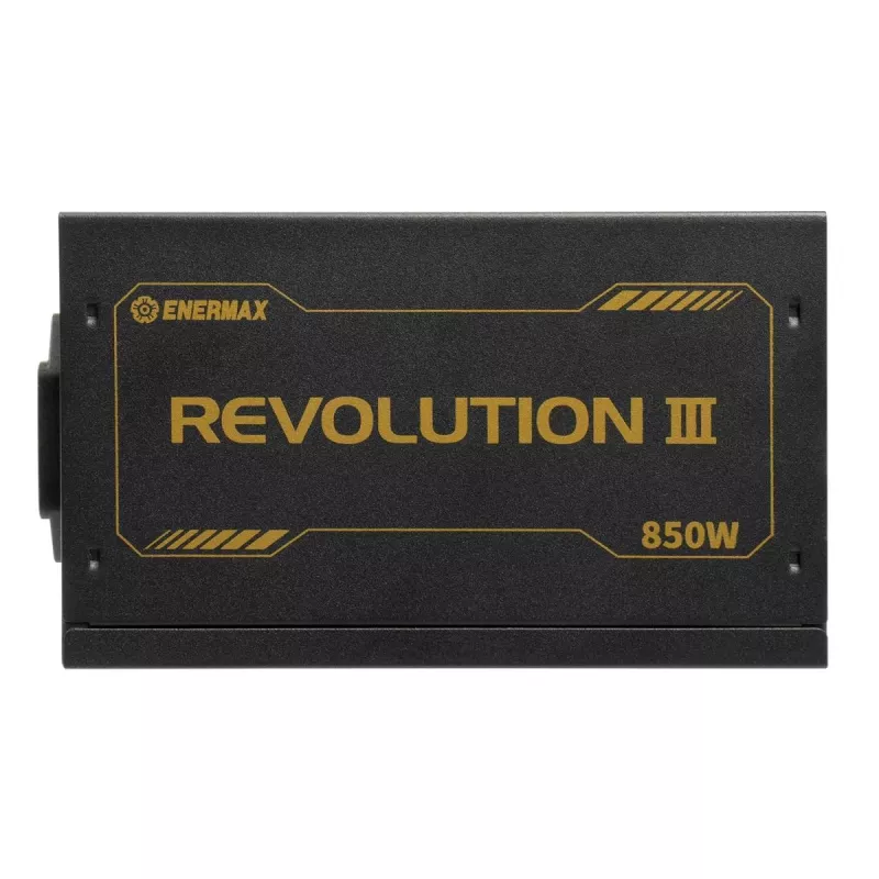 ENERMAX Revolution III ERV850G-AHG-MAC fonte de alimentação 850 W, 80 PLUS Gold, totalmente modular, ATX, preta