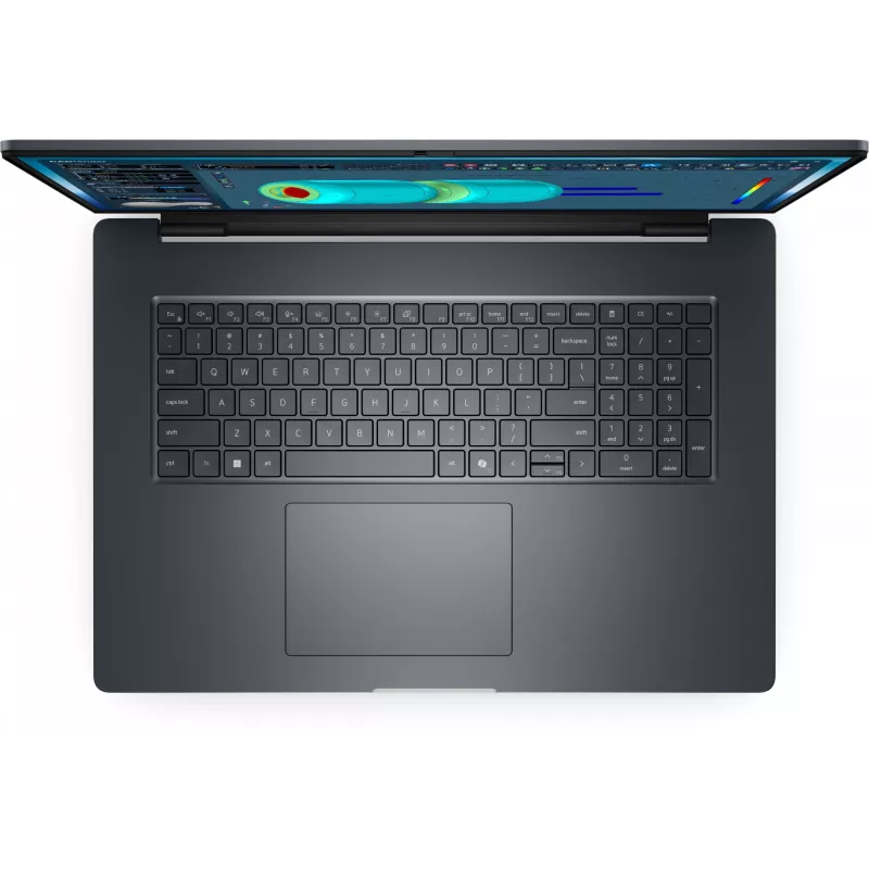 Estação de trabalho móvel DELL Pro Max 18 Plus MB18250 Intel Core Ultra 7 265HX 45,7 cm (18 polegadas) Quad HD+ 32 GB DDR5-SDRAM 1 TB SSD NVIDIA RTX PRO 2000 Blackwell Wi-Fi 7 (802.11be) Windows 11 Pro alemão preto