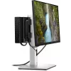 Suporte All-in-One DELL Pro Micro - MFS22, 5,8 kg, 48,3 cm (19 polegadas), 68,6 cm (27 polegadas), 100 x 100 mm, altura ajustável, prateado, preto