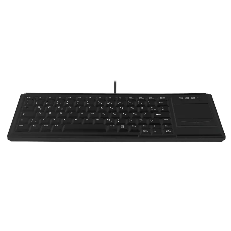 Contour Design Active Key Contour Industrial Keyboard IP68 Touchpad Mini sem fios preto DE 4400