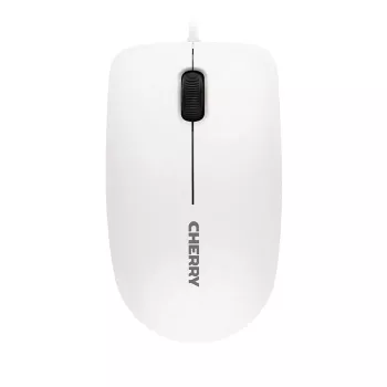 Rato com fio CHERRY MC 1000, cinzento claro, USB, ambidestro, ótico, USB Type-A, 1200 DPI, cinzento