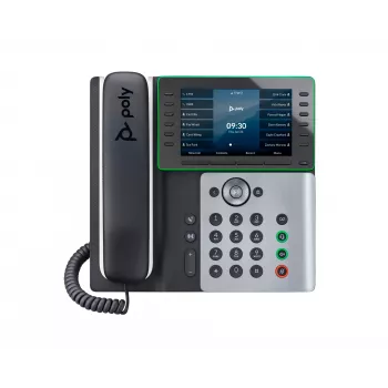 HP Poly Edge E550 telefone IP e compatível com PoE, IPS, 800 x 480 píxeis, 5:3, WPA2-Enterprise, EAP-TLS, HTTPS, ENERGY STAR, EAC, RoHS, Federal Communications Commission (FCC), CE