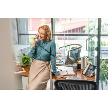 HP Poly Edge E550 telefone IP e compatível com PoE, IPS, 800 x 480 píxeis, 5:3, WPA2-Enterprise, EAP-TLS, HTTPS, ENERGY STAR, EAC, RoHS, Federal Communications Commission (FCC), CE