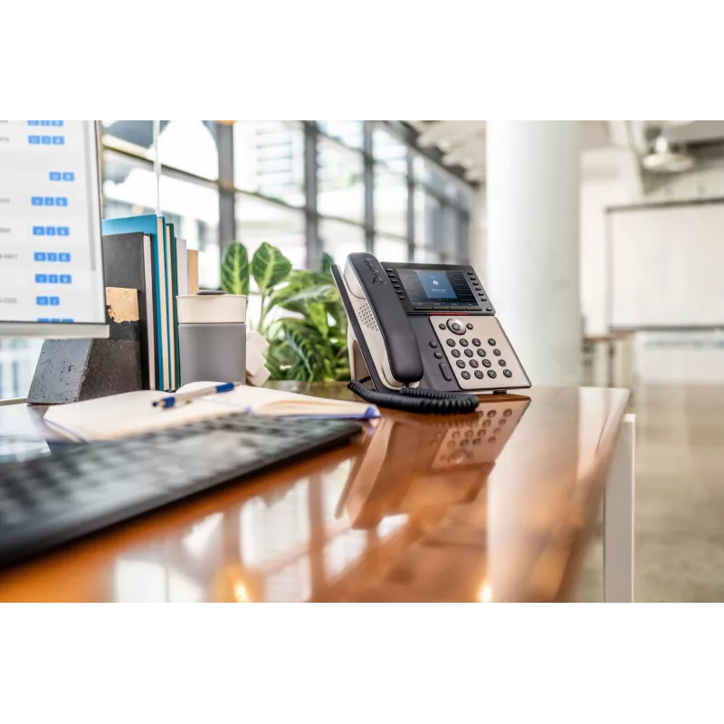 HP Poly Edge E550 telefone IP e compatível com PoE, IPS, 800 x 480 píxeis, 5:3, WPA2-Enterprise, EAP-TLS, HTTPS, ENERGY STAR, EAC, RoHS, Federal Communications Commission (FCC), CE