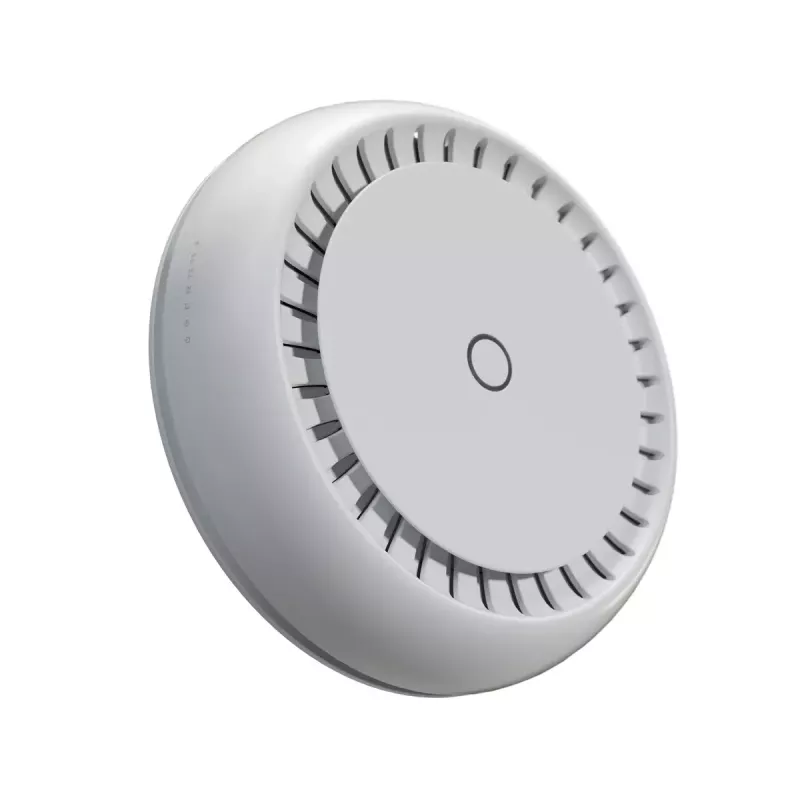 Access point de teto/parede MikroTik cAP XL ac Wi-Fi 802.11ac dual-band 2,4/5 GHz PoE, 2× Gigabit Ethernet, RouterOS, branco