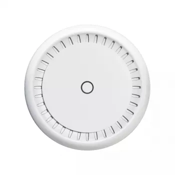 Access point de teto/parede MikroTik cAP XL ac Wi-Fi 802.11ac dual-band 2,4/5 GHz PoE, 2× Gigabit Ethernet, RouterOS, branco