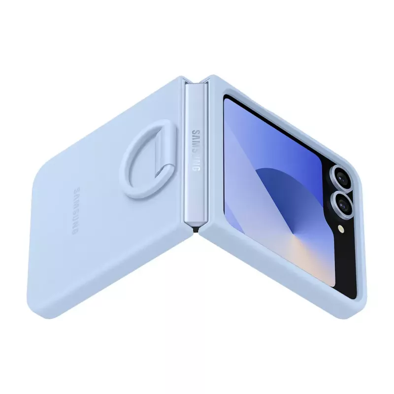 Capa para telemóvel Samsung EF-PF741TLEGWW 17 cm (6,7 polegadas) capa azul
