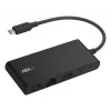 Dock ASUS Dual 4K USB-C DC201 com fios USB 3.2 Gen 2 (3.1 Gen 2) Type-C preto