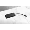 Dock ASUS Dual 4K USB-C DC201 com fios USB 3.2 Gen 2 (3.1 Gen 2) Type-C preto