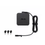 Fonte de alimentação ASUS U65W-01 Universal Mini Multi-Tips adaptador interior/exterior 65 W preto
