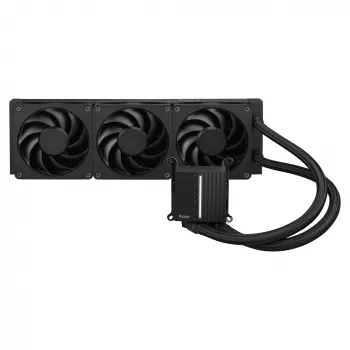 Kit de refrigeração líquida ASUS ProArt LC 360 preto — 3 ventoinhas de 120 mm 800–2200 rpm, radiador 360 mm, base de cobre, tubos de 40 cm