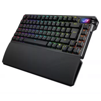 Teclado ASUS ROG Azoth Extreme gaming USB + RF sem fios + Bluetooth QWERTZ preto