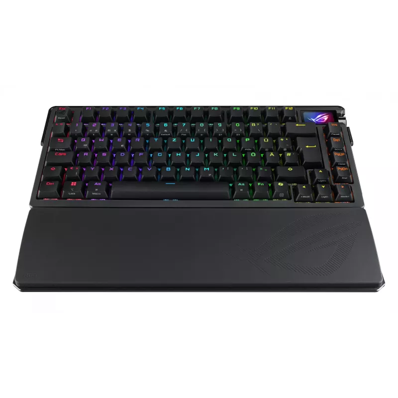 Teclado ASUS ROG Azoth Extreme gaming USB + RF sem fios + Bluetooth QWERTZ preto