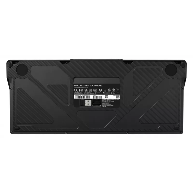 Teclado ASUS ROG Azoth Extreme gaming USB + RF sem fios + Bluetooth QWERTZ preto