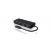 ICY BOX IB-HUB1426-CPD USB 3.2 Gen 1 (3.1 Gen 1) Type-C 5000 Mbit/s preto