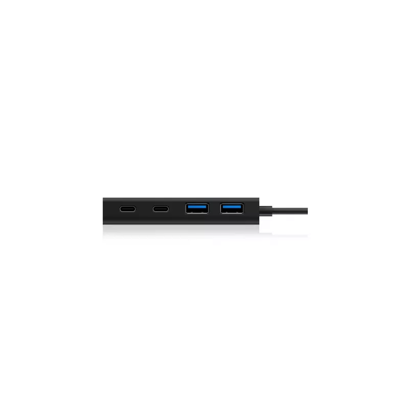 ICY BOX IB-HUB1426-CPD USB 3.2 Gen 1 (3.1 Gen 1) Type-C 5000 Mbit/s preto