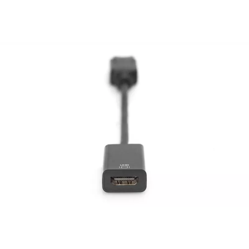 Cabo DIGITUS DP - HDMI 20 cm preto DP - HDMI tipo A M/F HDMI 2.0