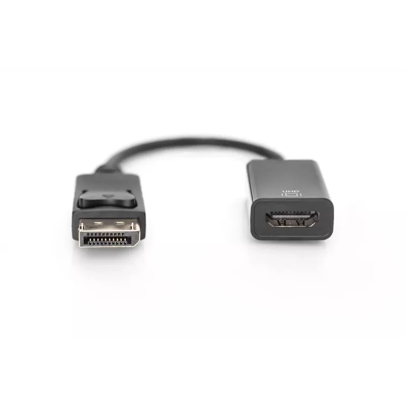 Cabo DIGITUS DP - HDMI 20 cm preto DP - HDMI tipo A M/F HDMI 2.0