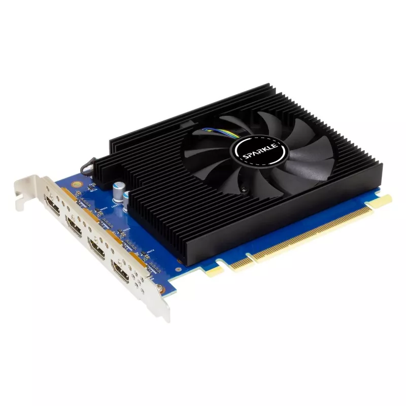 Placa gráfica Sparkle Intel Arc A310 OMNI View — 4 GB GDDR6, 2000 MHz, PCIe 4.0 x8